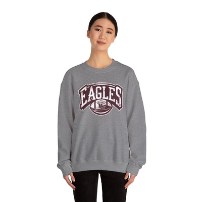 Adult Unisex New Albany Eagles Football Motion Graphic Sweatshirt