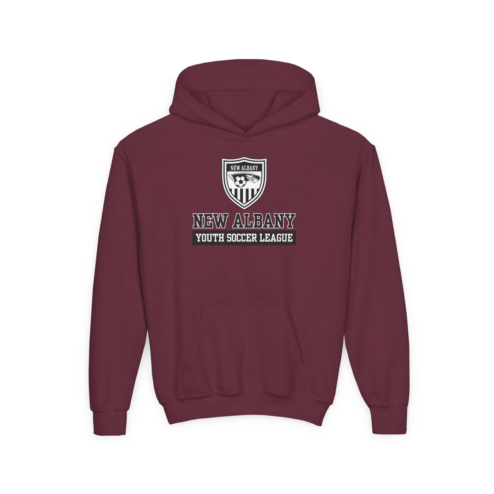 Youth New Albany Youth Soccer League Game Day Graphic Hoodie