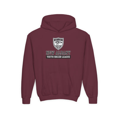Youth New Albany Youth Soccer League Game Day Graphic Hoodie