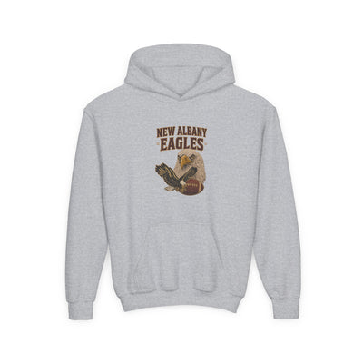 Youth New Albany Gridiron Eagle Graphic Hoodie