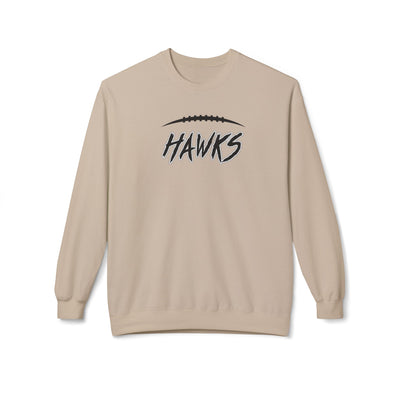 Adult Unisex Westerville Central Fighting Football Hawks Graphic Soft Style Sweatshirt