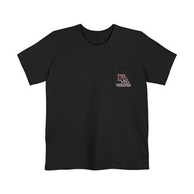 Adult Unisex New Albany Theatre Heart Graphic Pocket T-shirt