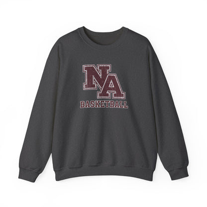 Adult Unisex New Albany Basketball Vintage Vibe Logo Graphic Sweatshirt