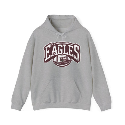 Adult Unisex New Albany Eagles Football Motion Graphic Hoodie