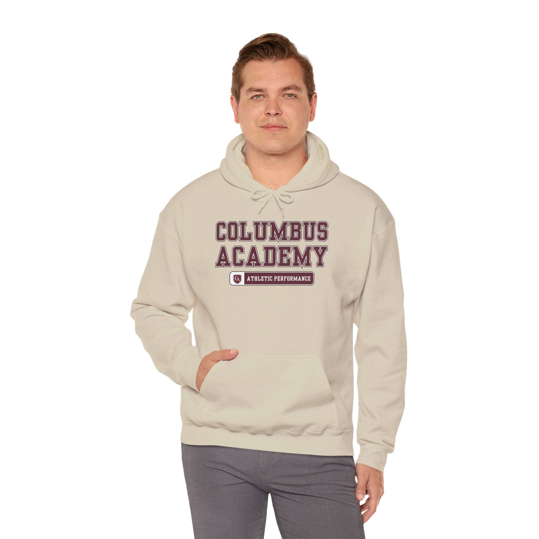 Adult Unisex Columbus Academy Athletic Performance Graphic Hoodie