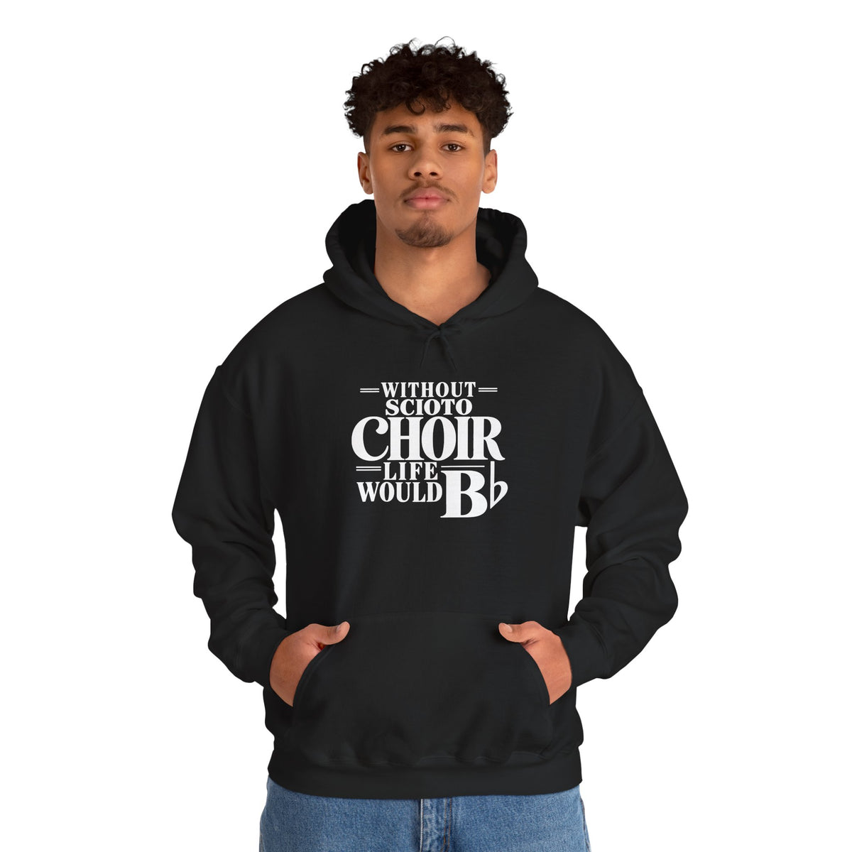Adult Unisex Dublin Scioto Choirs Life would B-Flat Graphic Hoodie