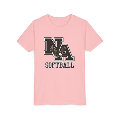 Youth Classic Black Logo Graphic Short Sleeve Soft Tee