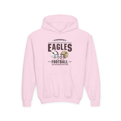 Youth Eagles Tradition Football Graphic Hoodie