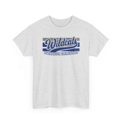 Adult Unisex Overbrook Elementary Wildcats Vintage Distressed Spirit Graphic Gildan Classic Tee