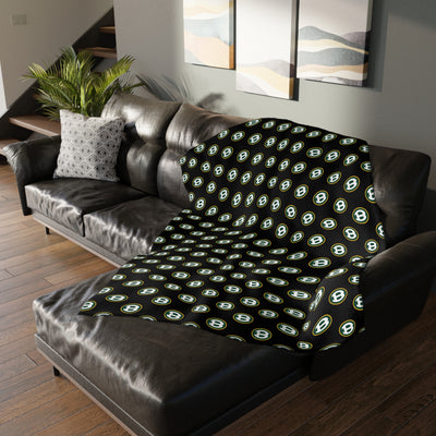Brooke Bruins 1969 Graphic Super Soft Velveteen Microfiber Blanket (Two-sided print)