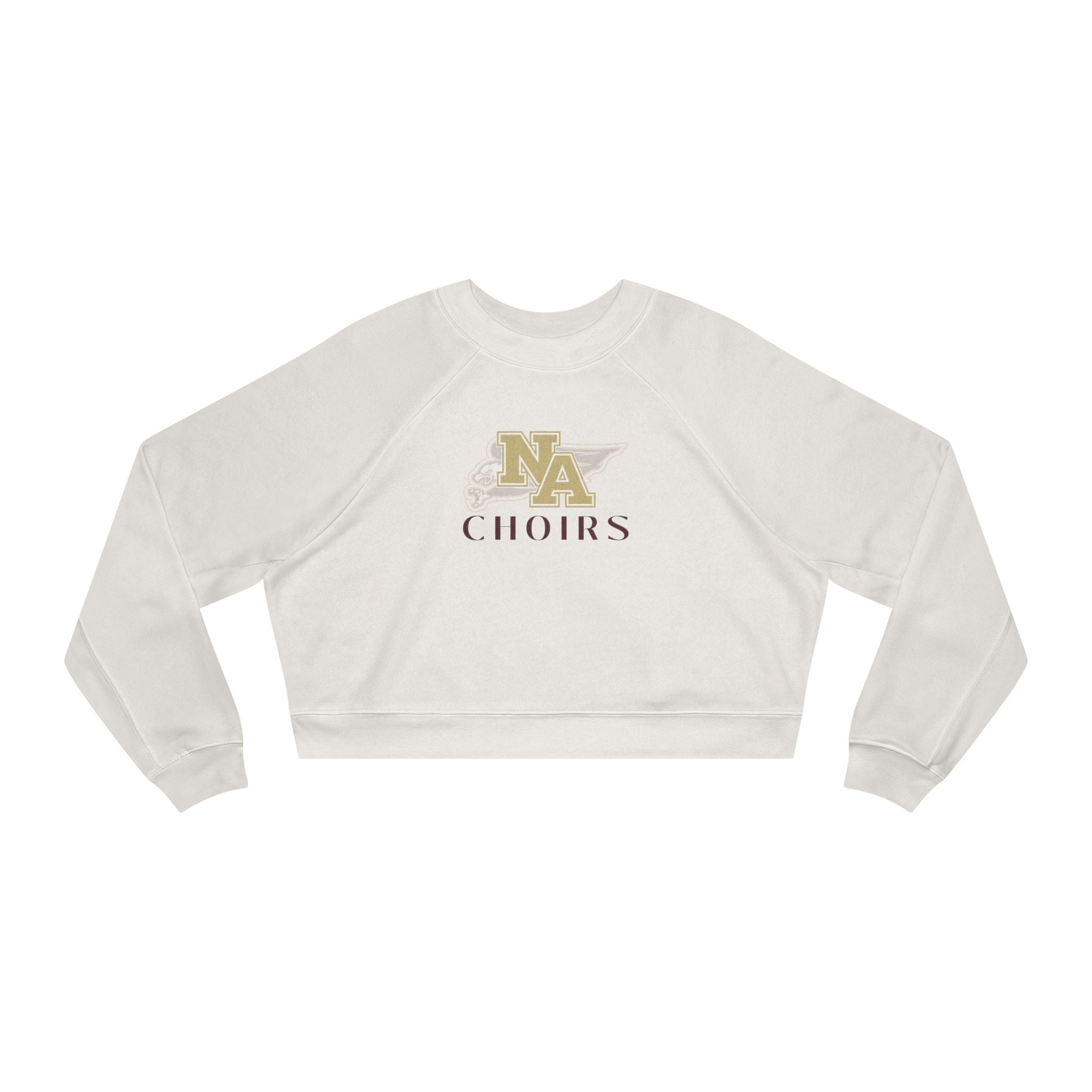 Women's NA Choirs Classic Logo Graphic Cropped Fleece Sweatshirt