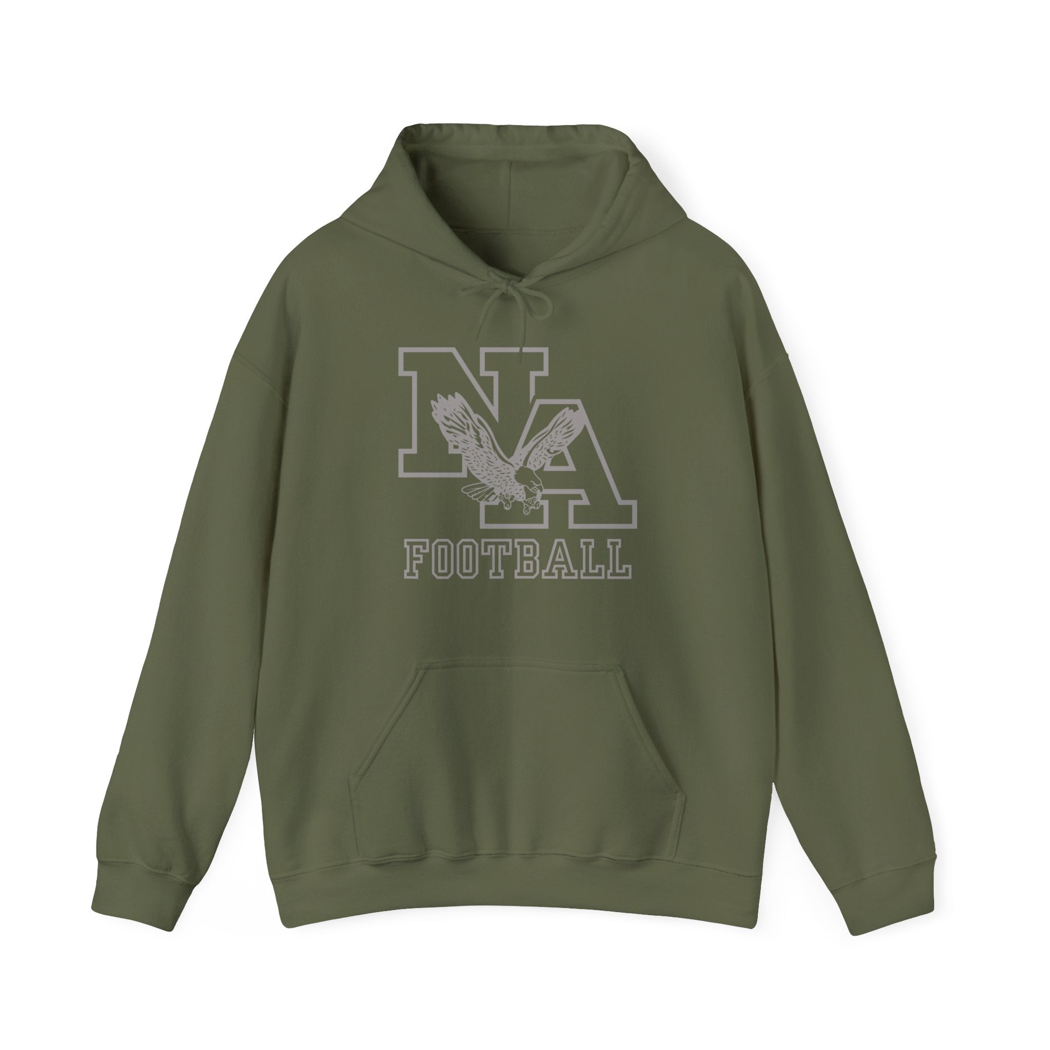 Adult Unisex New Albany Tonal Football Logo Graphic Hoodie