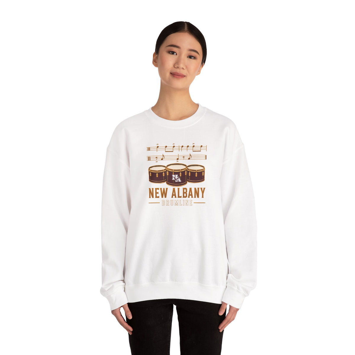 Adult Unisex New Albany Band Drumline Graphic Sweatshirt