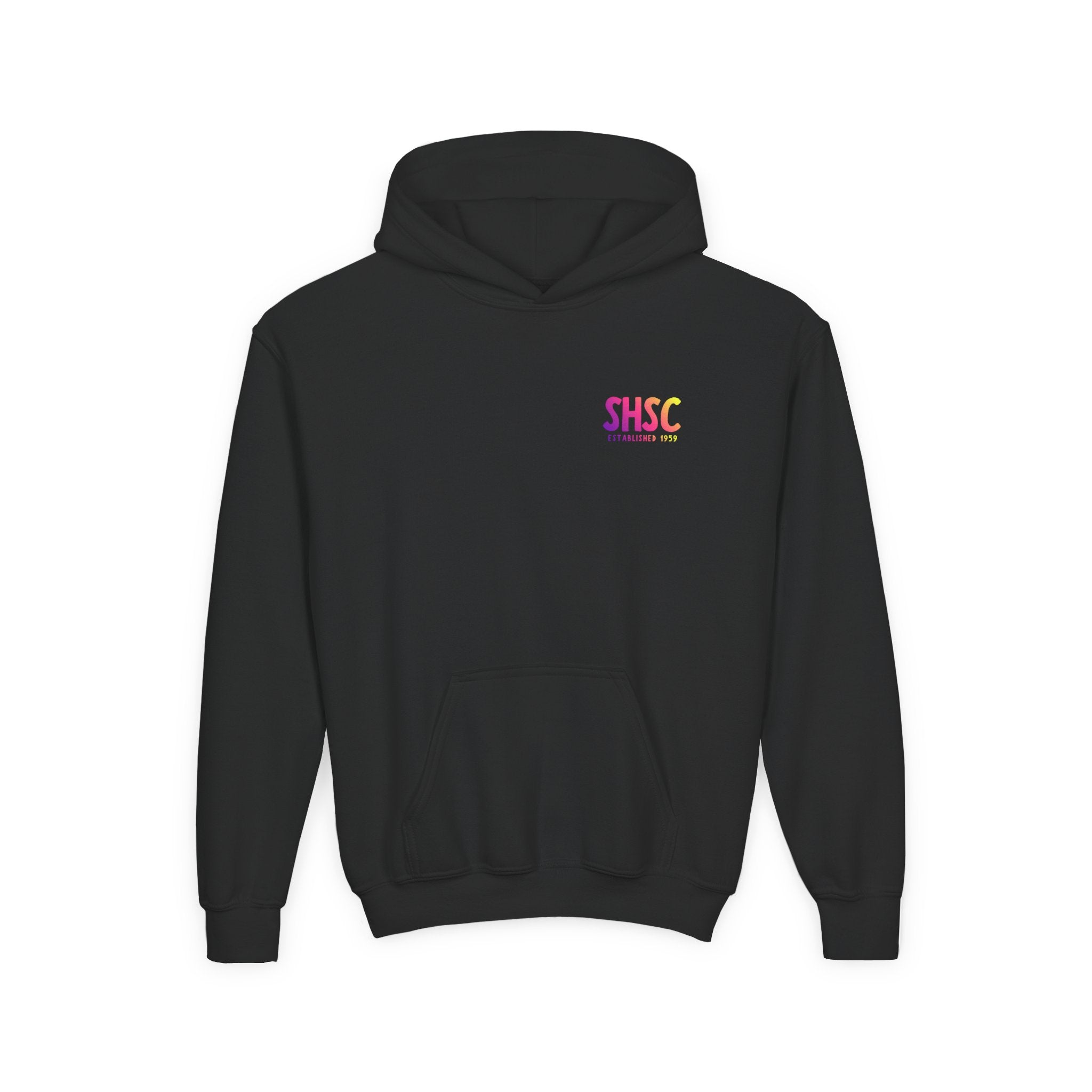 Youth South Hills Swim Club SHSC Ombre Graphic Hoodie