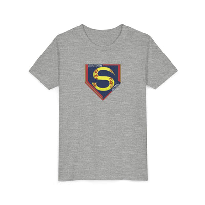 Youth Stingers Softball Logo Graphic Short Sleeve Bella + Canvas Soft Tee