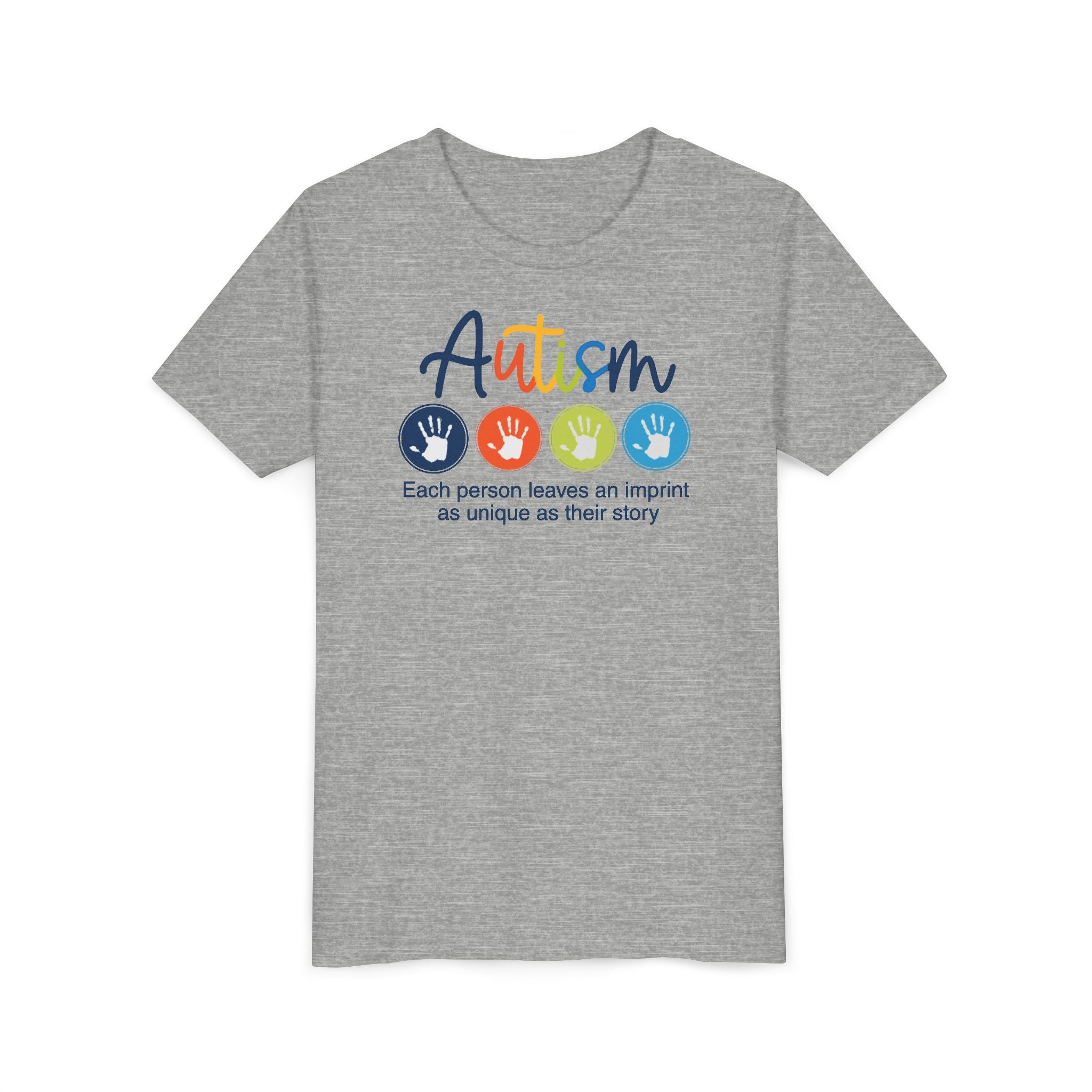 Youth Autism Imprint Graphic Short Sleeve Soft Tee