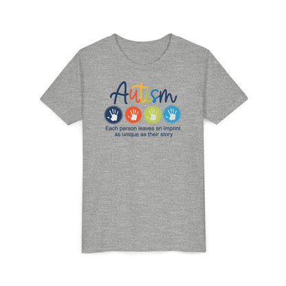 Youth Autism Imprint Graphic Short Sleeve Soft Tee