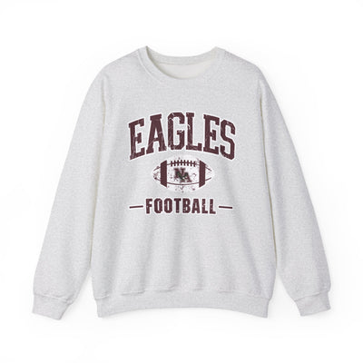 Adult Unisex Eagles Football Vintage Distressed Graphic Sweatshirt