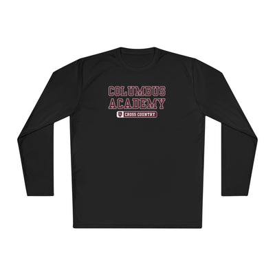 Adult Unisex Columbus Academy Golf  Graphic Sport-Tek Competitor Performance Long Sleeve Tee