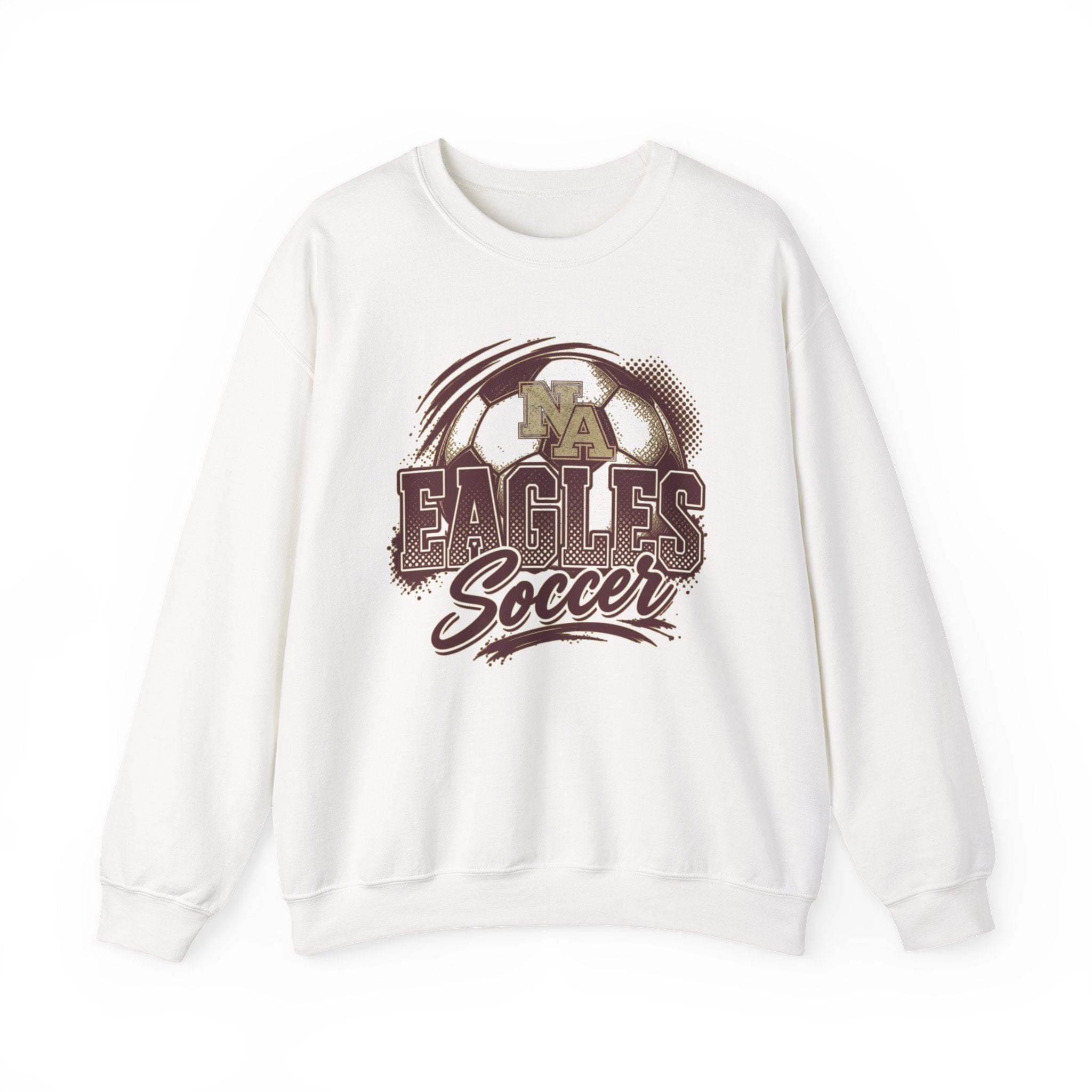 Adult Unisex New Albany Eagles Ombre Soccer Graphic Sweatshirt