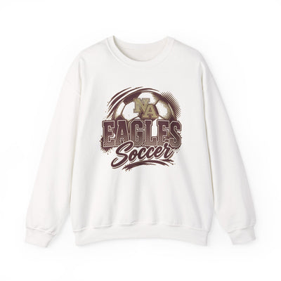 Adult Unisex New Albany Eagles Ombre Soccer Graphic Sweatshirt