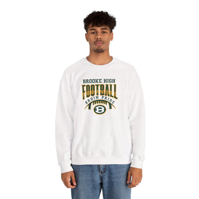 Adult Unisex Bruin Pride Football Graphic Sweatshirt