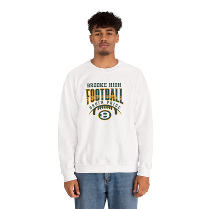 Adult Unisex Bruin Pride Football Graphic Sweatshirt