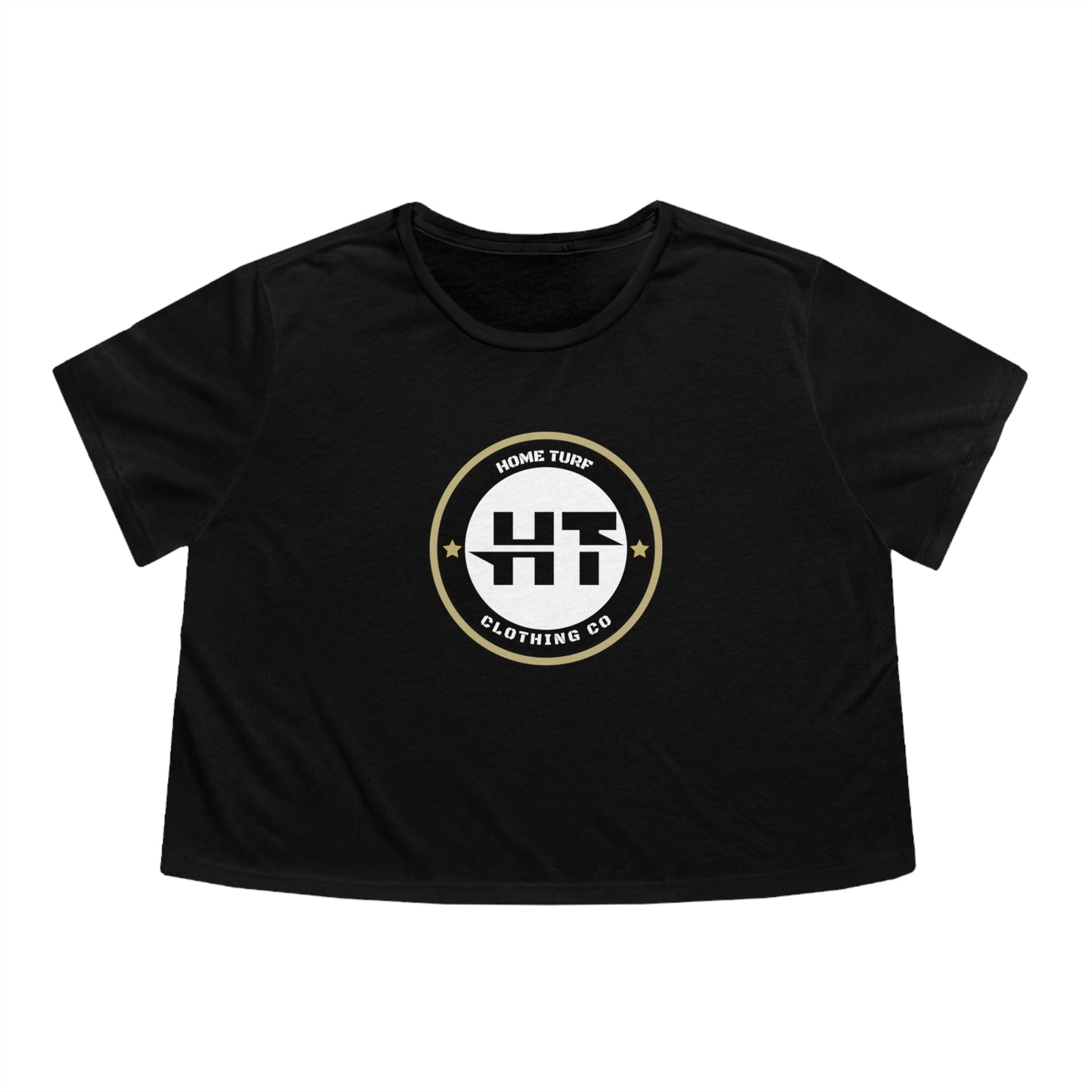 Women's Flowy Cropped Home Turf Graphic Tee