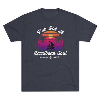 Adult Unisex Carribean Soul Super Soft Short Sleeve Tee