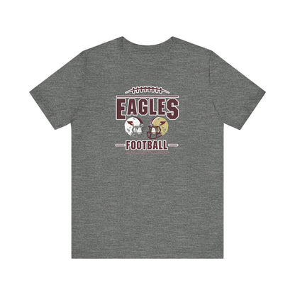 Adult Unisex Eagles Tradition Football Graphic Short Sleeve Soft Tee