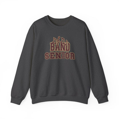 Adult Unisex Band Senior Musical Note Graphic Sweatshirt