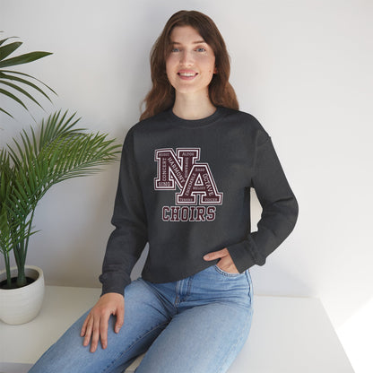 Adult Unisex Choirs Words NA Logo Graphic Sweatshirt