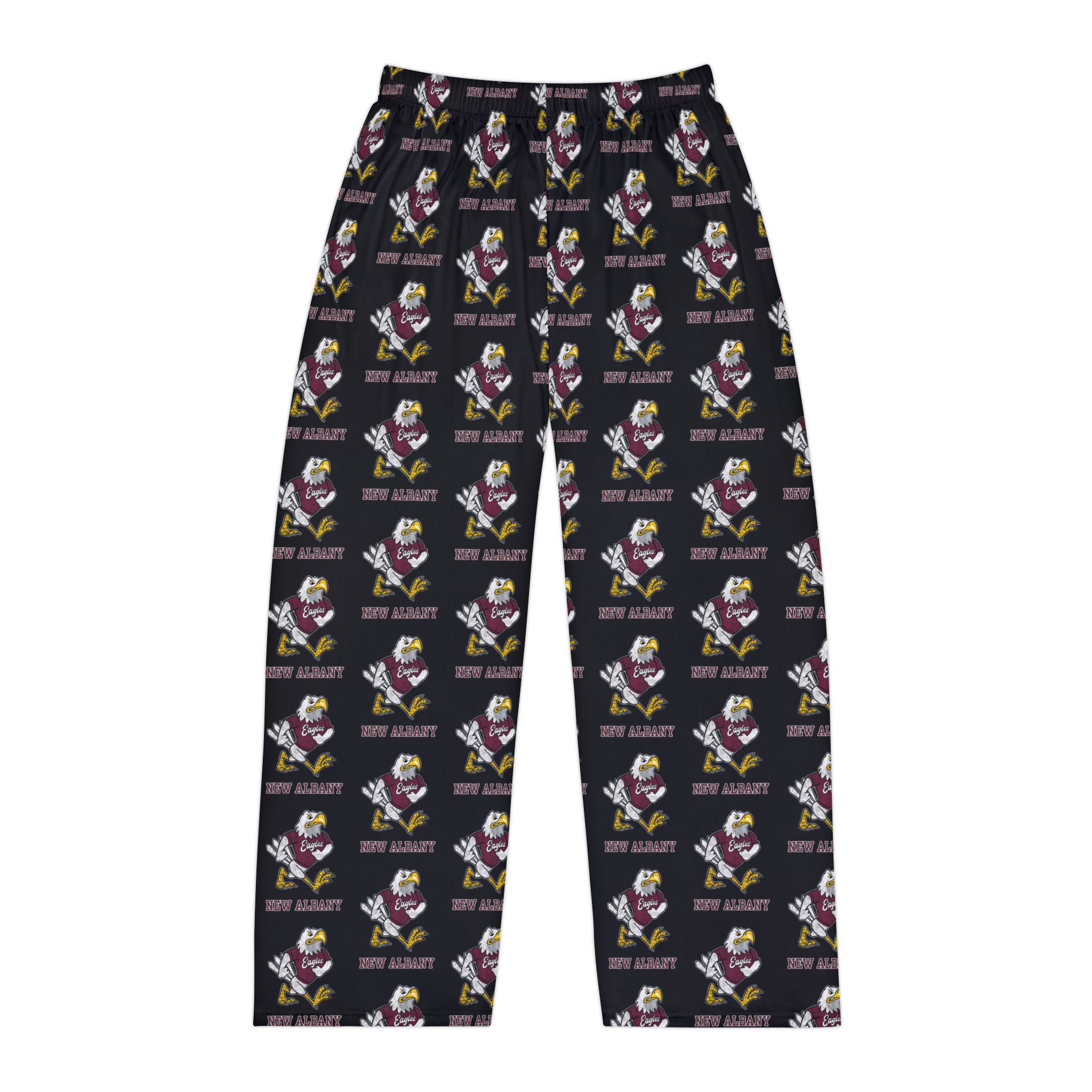 Men's Pajama Pant with Allover Vintage Fighting Eagle Print