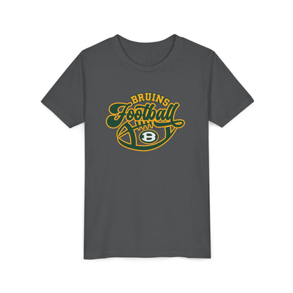 Youth Bruin Script Football Graphic Short Sleeve Soft Tee