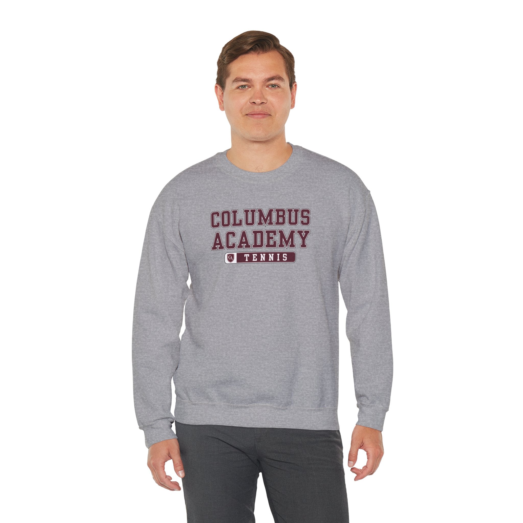 Adult Unisex Columbus Academy Tennis Graphic Sweatshirt
