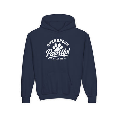 Youth Overbrook Elementary Paws Up Graphic Hoodie