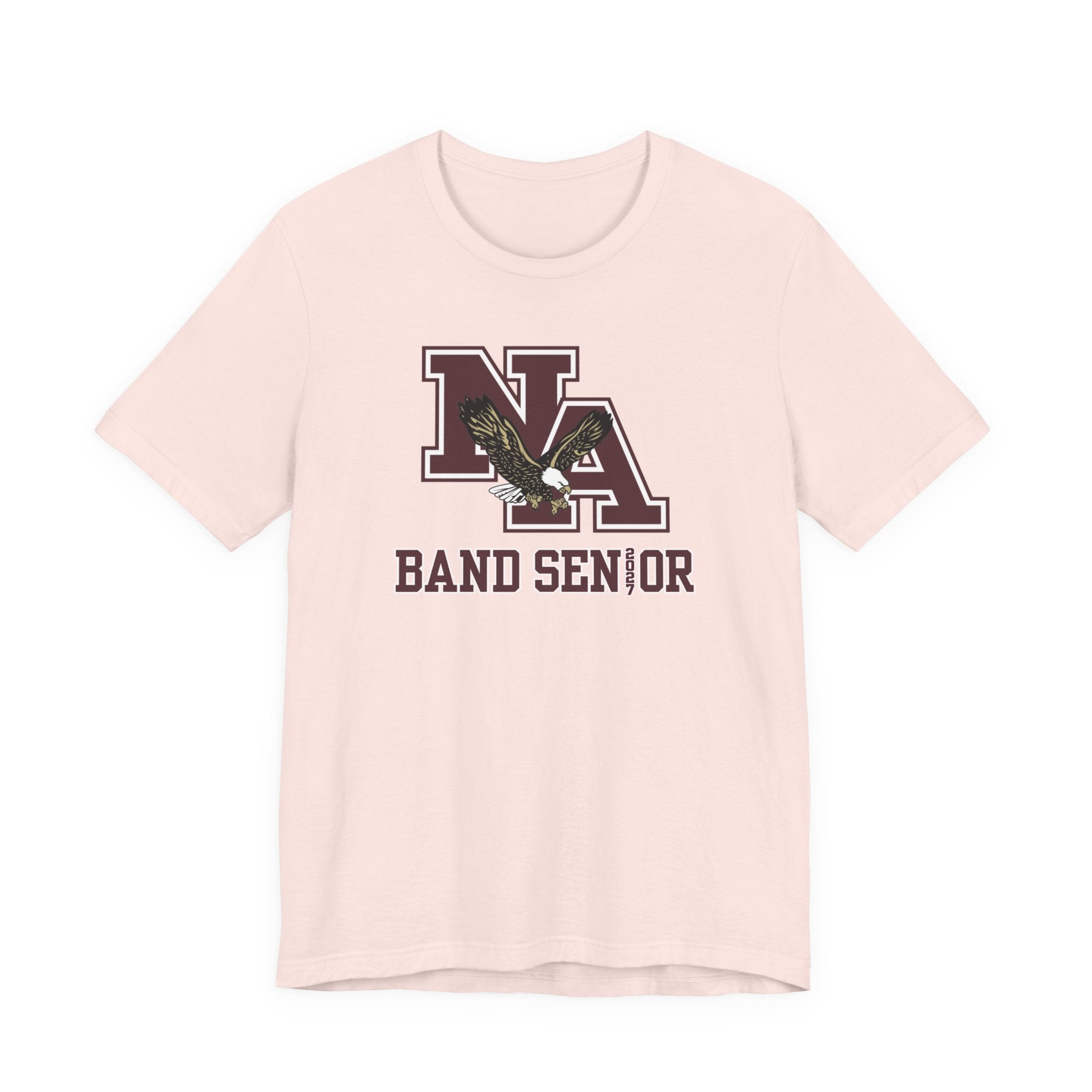 Adult Unisex New Albany Band 2027 Senior Graphic Short Sleeve Bella + Canvas Soft Tee