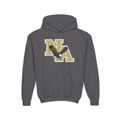 Youth Gold Classic Logo Graphic Hoodie