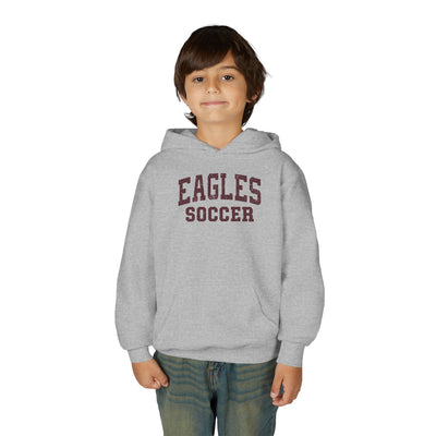 Youth New Albany Eagles Soccer Vintage Distressed Graphic Hoodie