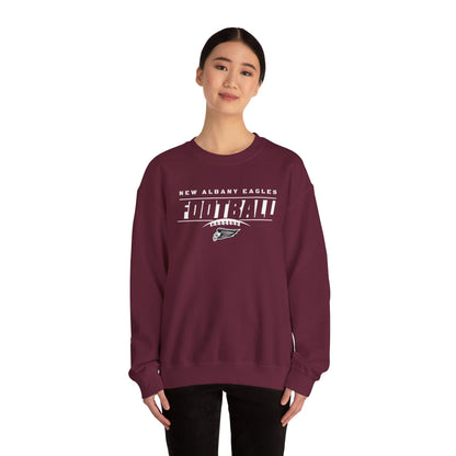 Adult Unisex New Albany Eagles Goal Line Graphic Sweatshirt