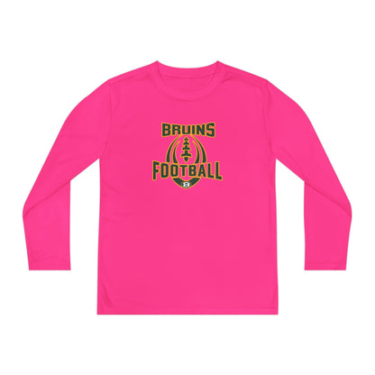 Youth Bruin Ultimate Football Graphic Competitor Performance Long Sleeve Tee