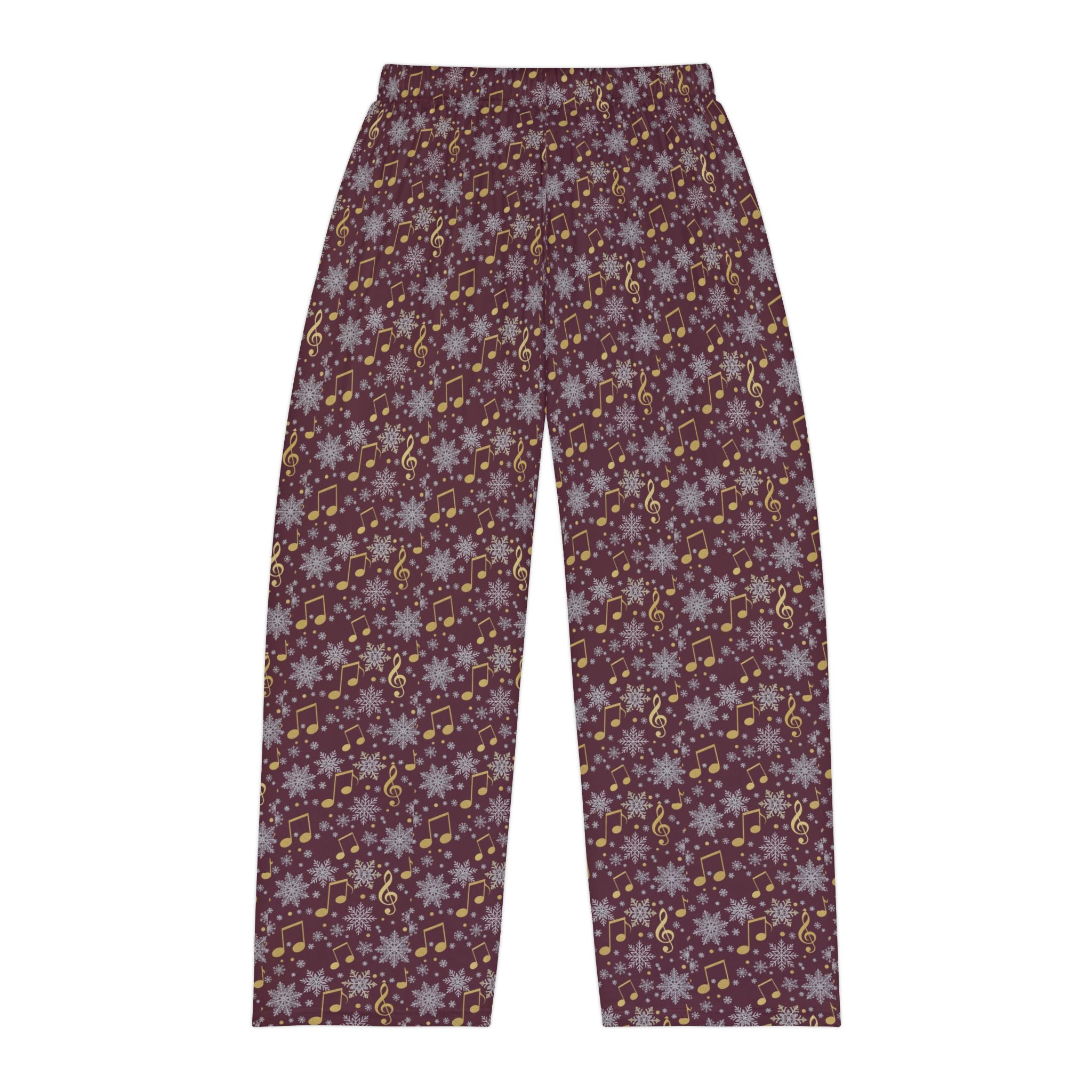 Men's NAHS Band Musical Snowflakes Pajama Pants