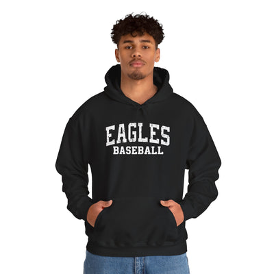 Adult Unisex New Albany Eagles Baseball Vintage Distressed Graphic Hoodie