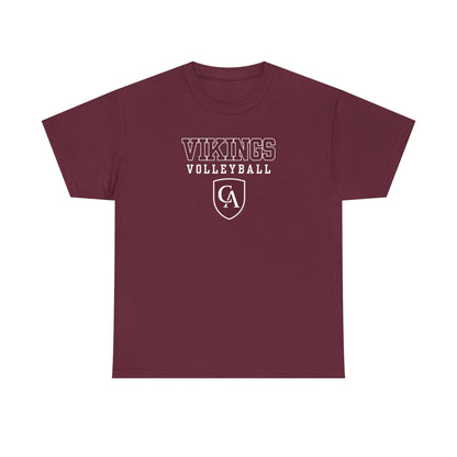 Adult Unisex Columbus Academy Volleyball Graphic Short Sleeve Gildan Heavy Tee