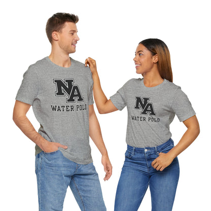 Adult Unisex New Albany Water Polo Classic Black Logo Graphic Short Sleeve Soft Tee