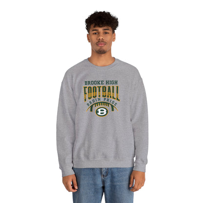 Adult Unisex Bruin Pride Football Graphic Sweatshirt
