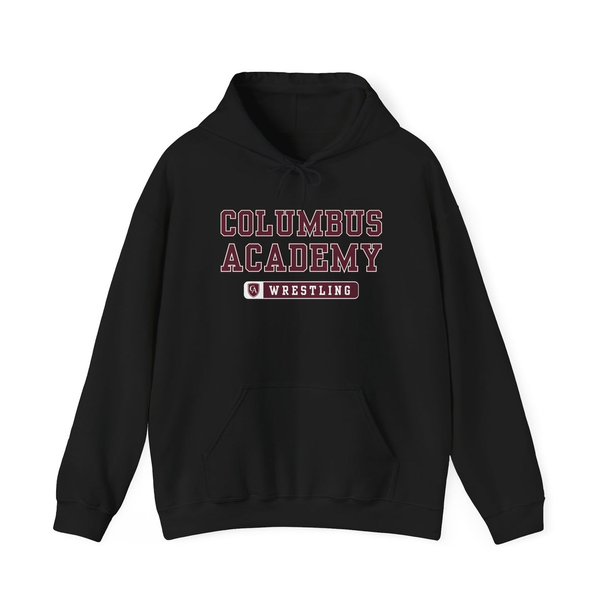 Adult Unisex Columbus Academy Wrestling Graphic Hoodie
