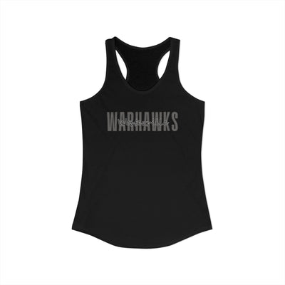 Women's Westerville Central Warhawks Spirit Script Graphic Next Level Racerback Tank