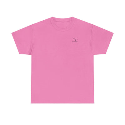Adult Unisex Heavy Cotton Short Sleeve Tee - Black Notre Dame Village Jennings Logo