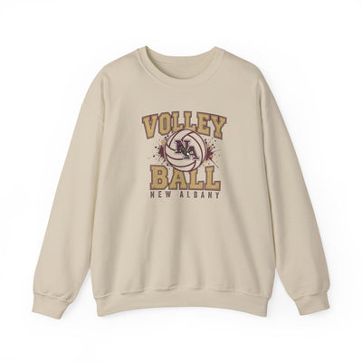 Adult Unisex New Albany Eagles Power Volleyball Graphic Sweatshirt